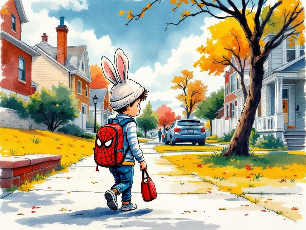 Five-year-old Liam Conejo Ramos in Spider-Man backpack and bunny hat used as bait to lure his father before both are detained
